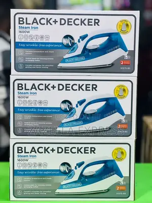 Black + Decker Steam Iron 1600w