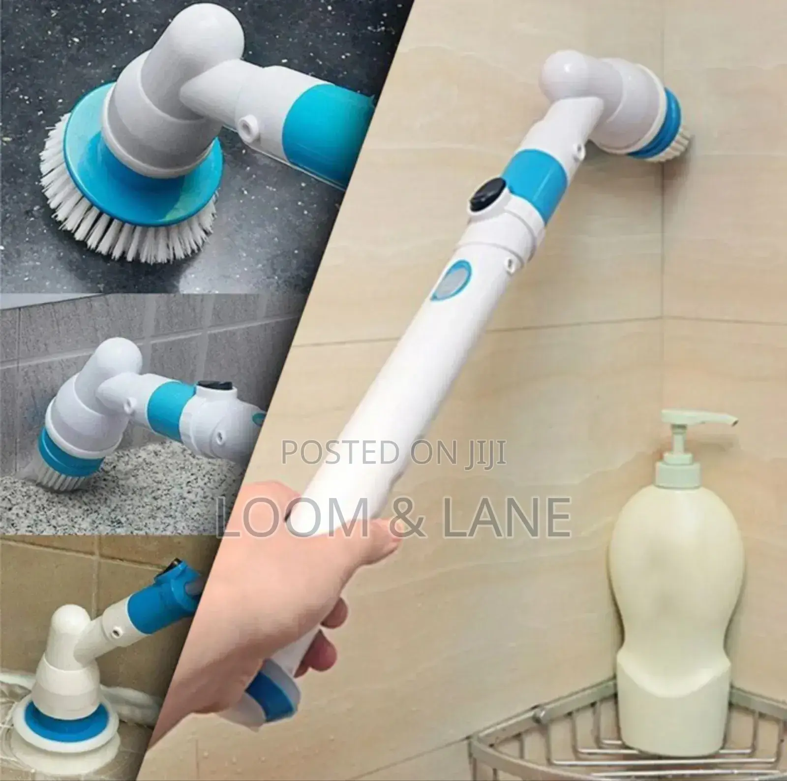 Rechargeable Hurricane Spin Scrubber