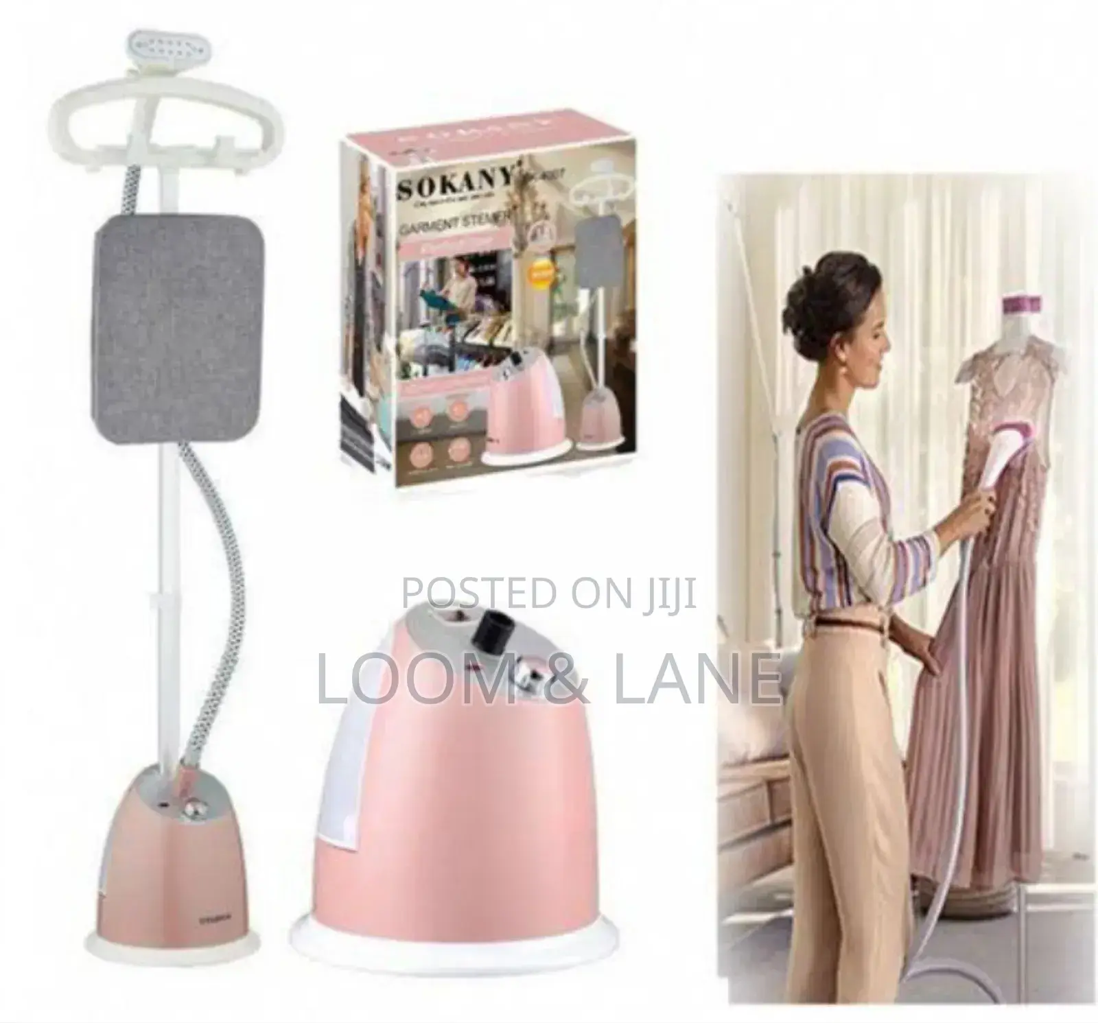 Sokany Vertical Garment Steamer Water Capacity 2.2l