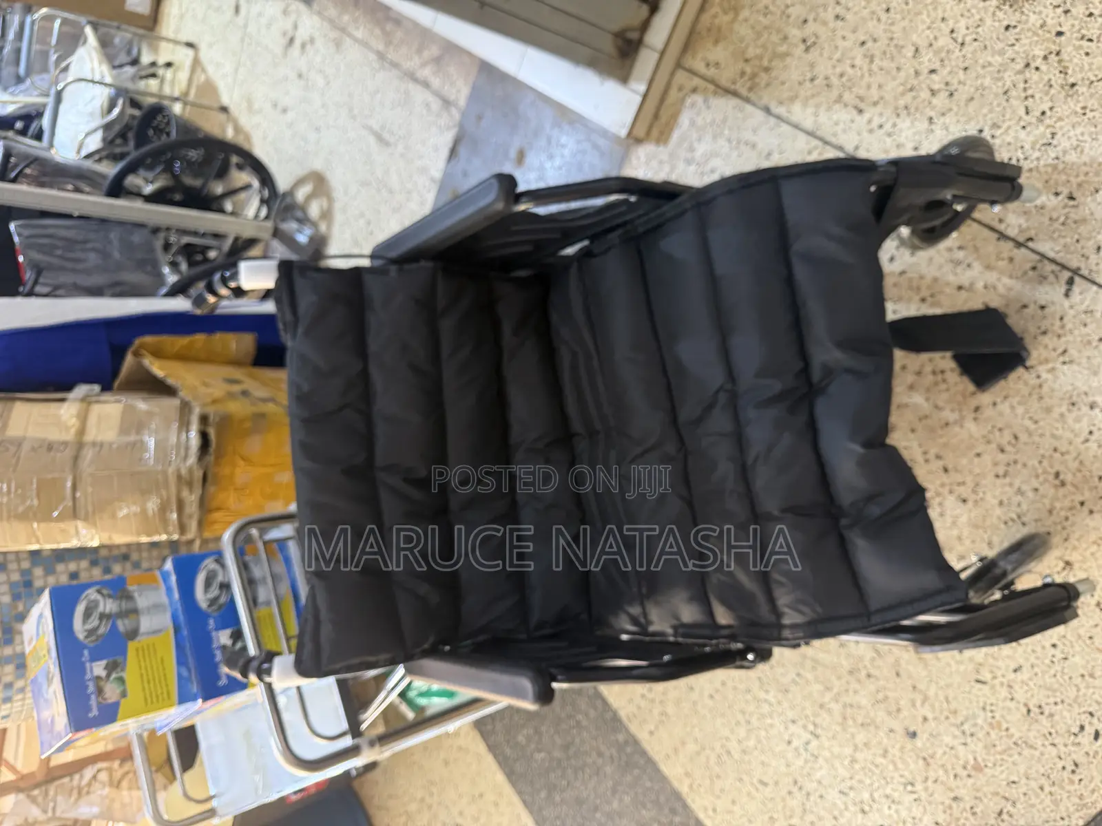 Extra Wide Foldable Wheelchair