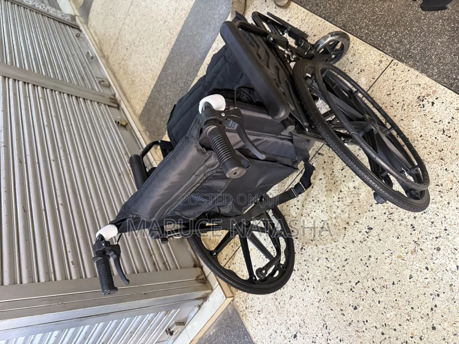 Extra Wide Foldable Wheelchair