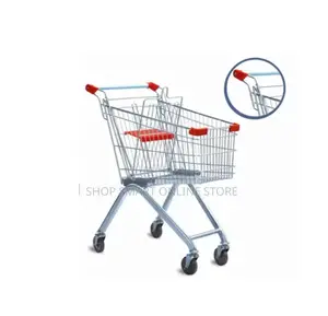 Metallic Shopping Supermarket Trolleys