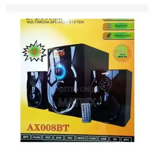 Ampex Multimedia Subwoofer Bluetooth Speaker- Black