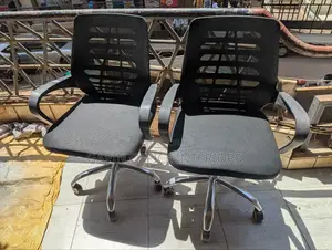 Second Hand Back Mesh Office Chairs , 2 Pieces