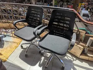 Second Hand Back Mesh Office Chairs , 2 Pieces