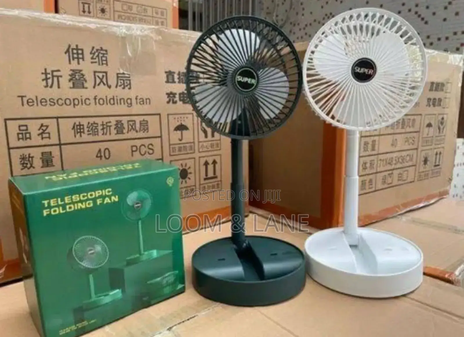 Rechargeable Mini Foldable Fan