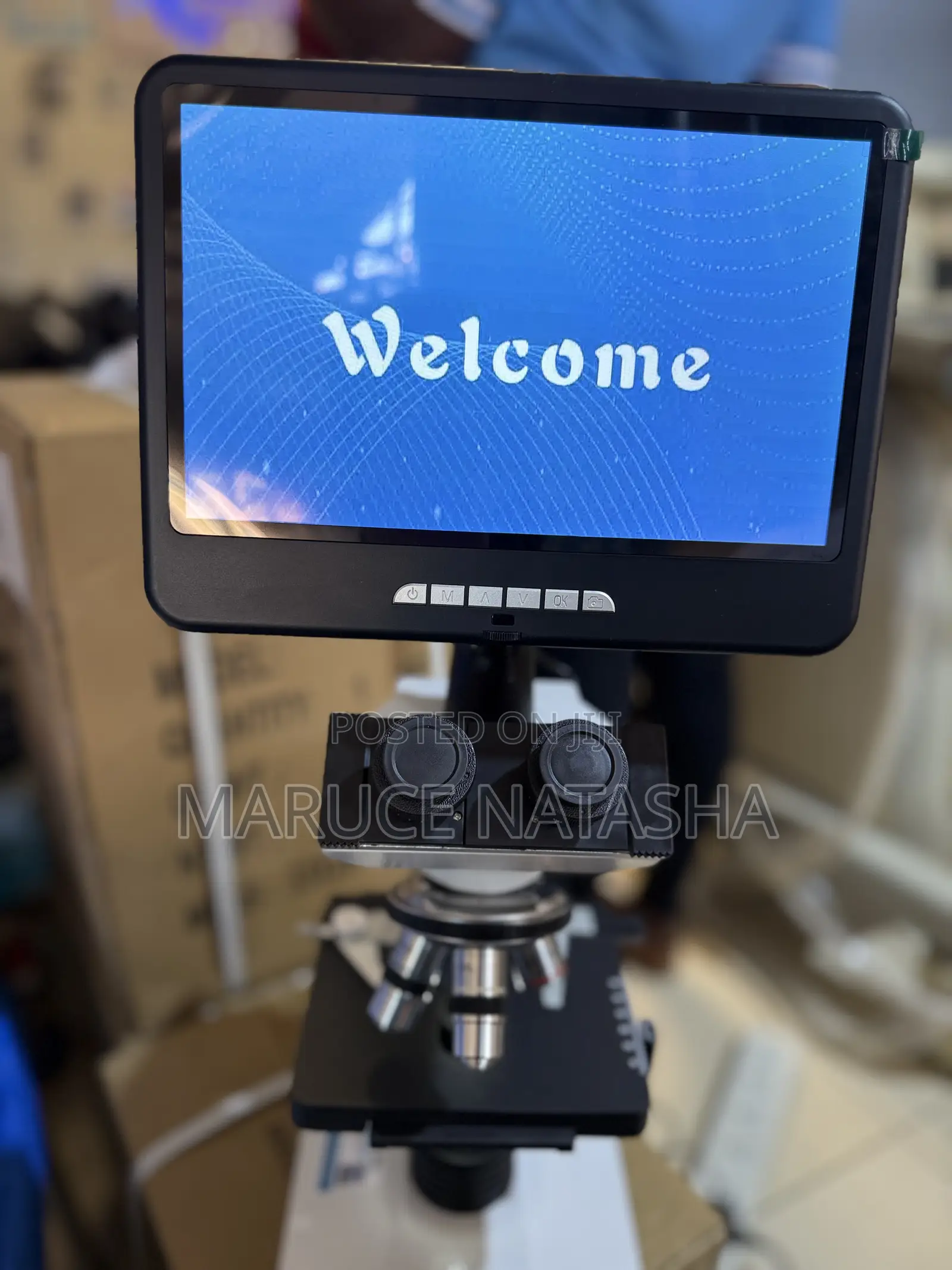 Screen High Quality Trinocular Microscope