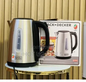 Black+Decker 1.7l Stainless Steel Electric Kettle - Silver