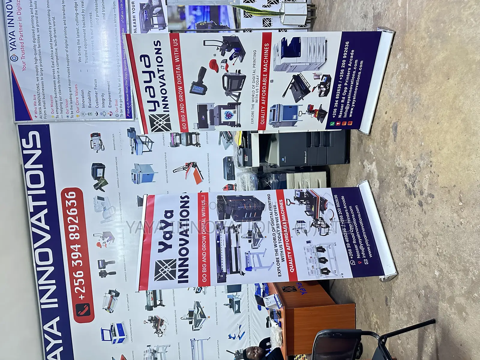 Pull Up Banners/Roll Up Banners