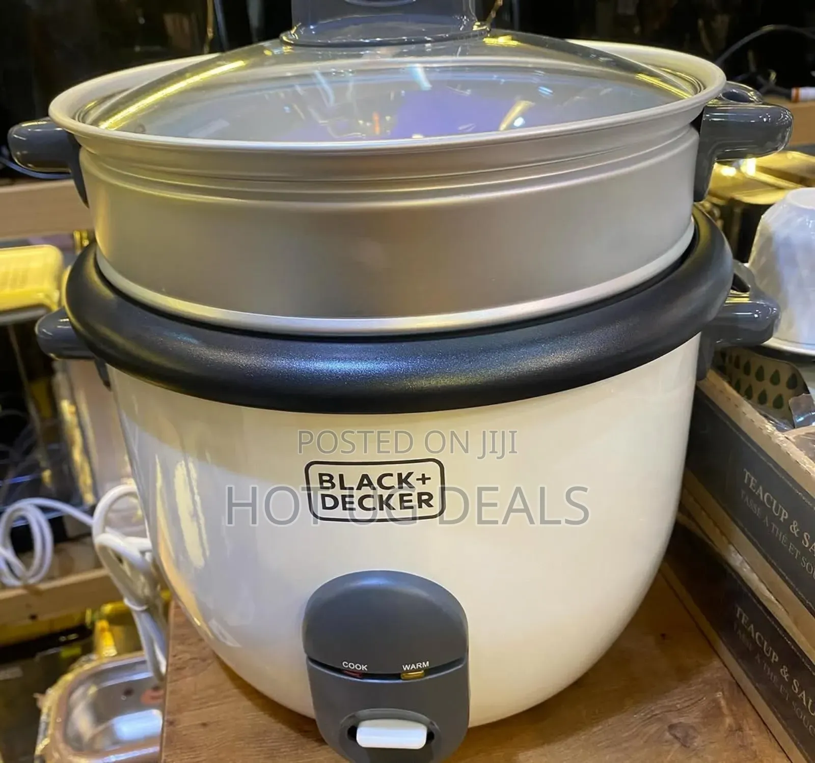 Black+Decker 2.8l Automatic Rice Cooker With 1100w Power