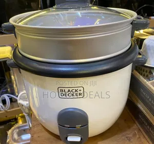 Black+Decker 2.8l Automatic Rice Cooker With 1100w Power