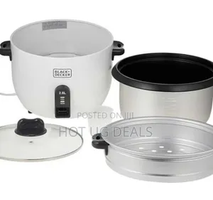 Black+Decker 2.8l Automatic Rice Cooker With 1100w Power