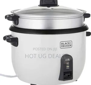Black+Decker 2.8l Automatic Rice Cooker With 1100w Power