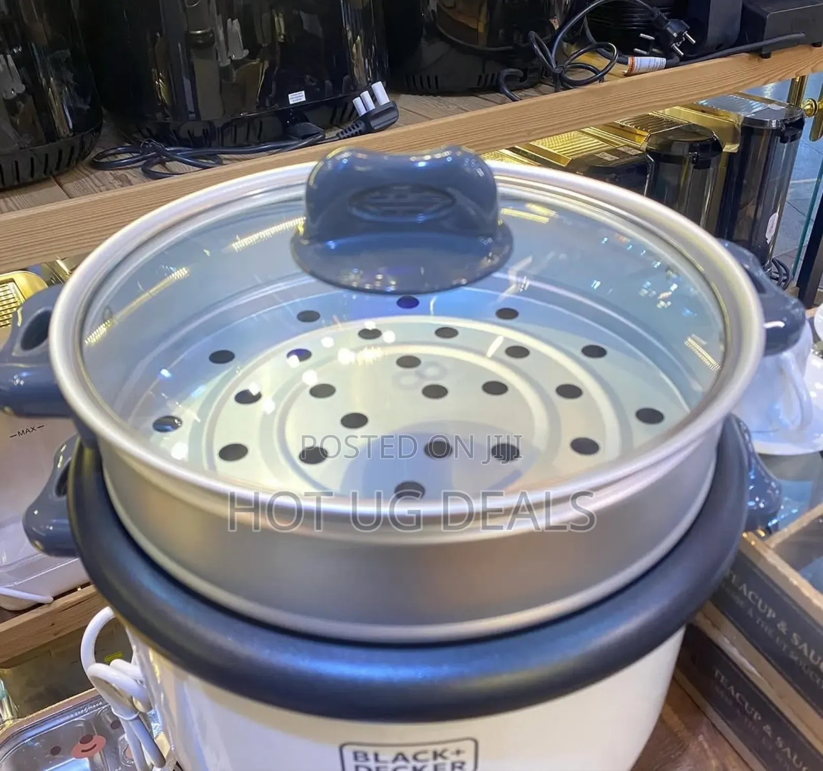 Black+Decker 2.8l Automatic Rice Cooker With 1100w Power