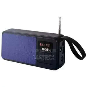 Hf Rechargeable Usb/Sd Portable Speaker With Fm Radio
