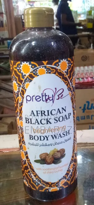 Pretty Be African Black Soap Body Wash