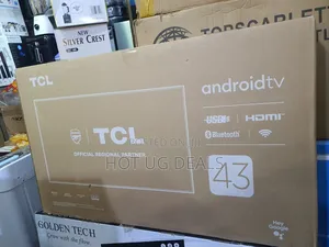 TCL 43 Inch Smart Android Tv With Hey Google, Bluetooth