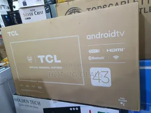 TCL 43 Inch Smart Android Tv With Hey Google, Bluetooth