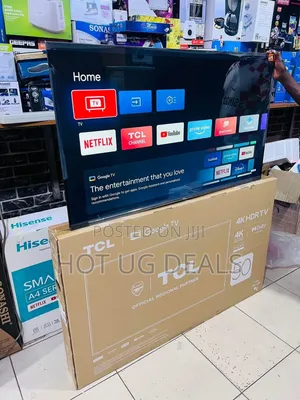 Tcl 50 Inches 4k Smart Google Tv With Hey Google, Bluetooth