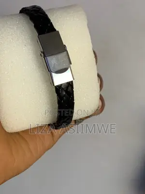 Black Leather Bracelets