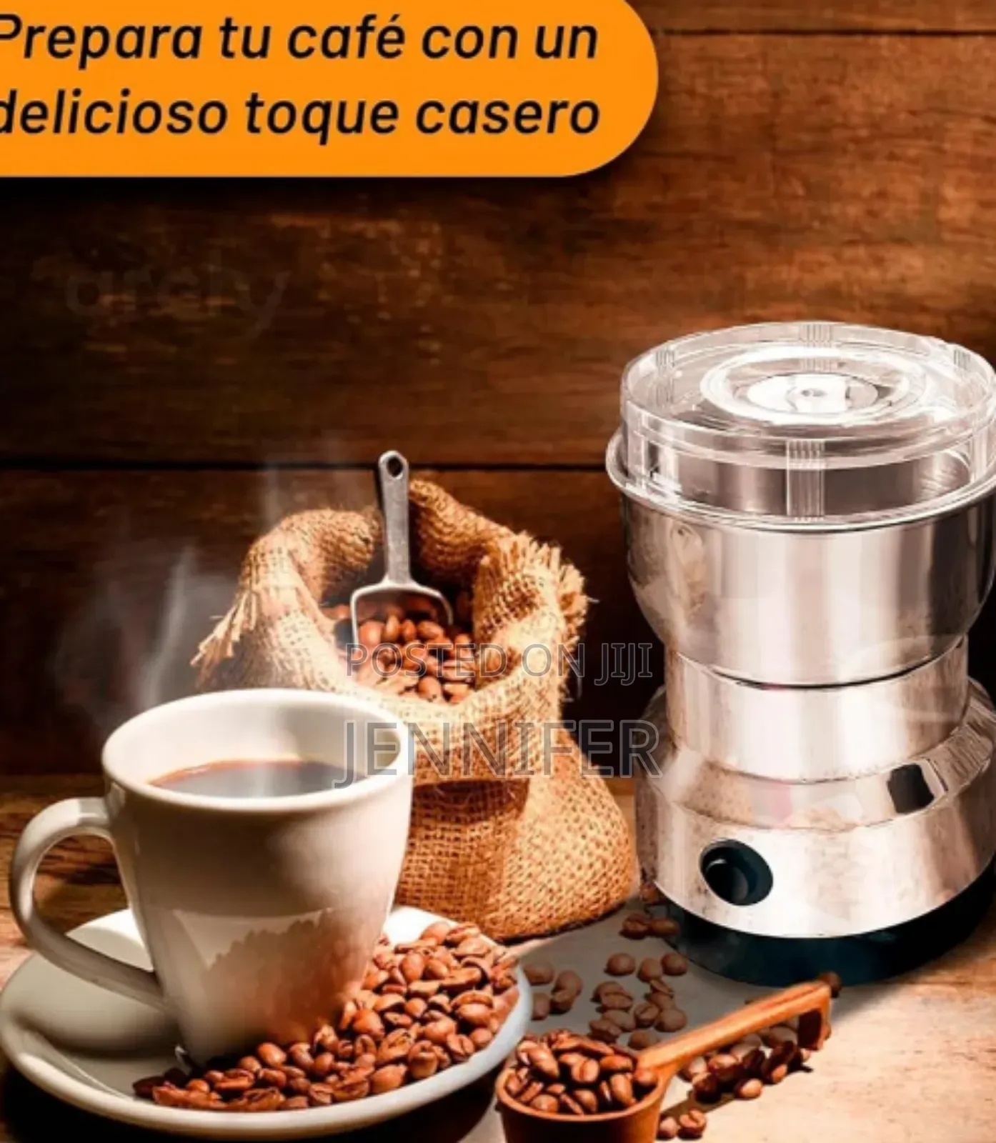 Raf Multifunctional Coffee Machine/Grinder