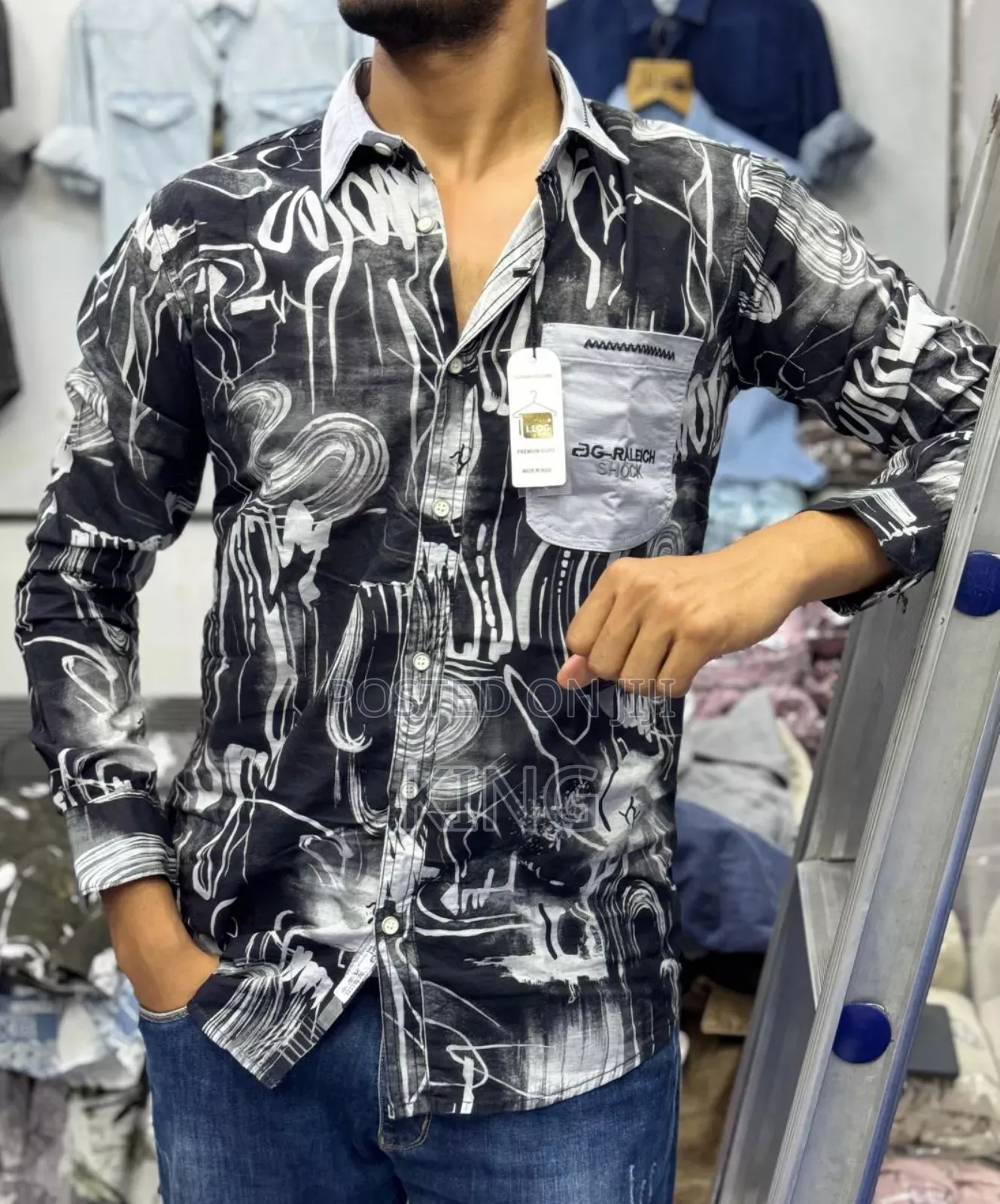 Zeus Casual Long Sleeve Shirt