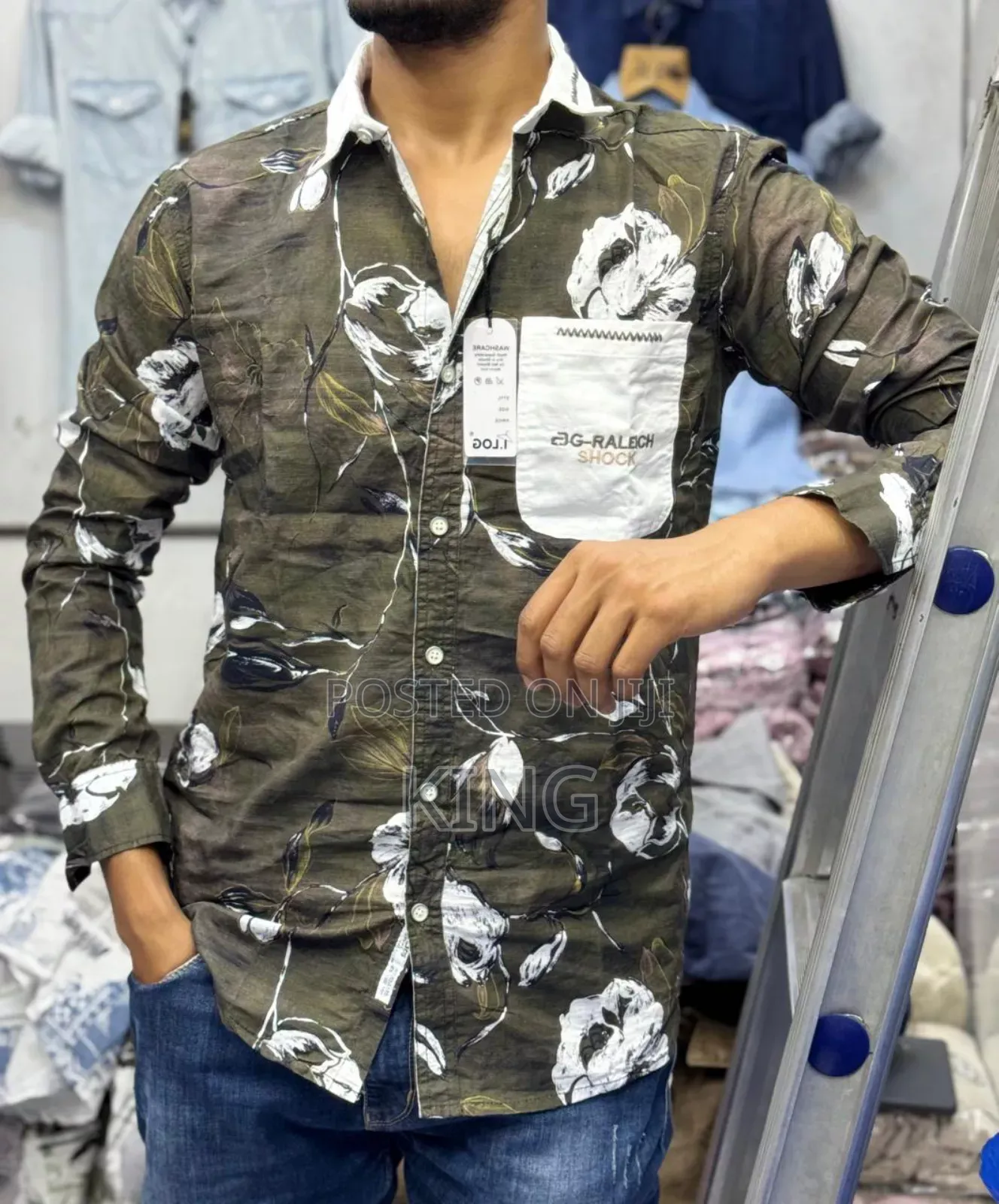 Zeus Casual Long Sleeve Shirt