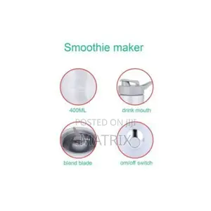 Sokany 400ml Smoothie Maker 260w, - White