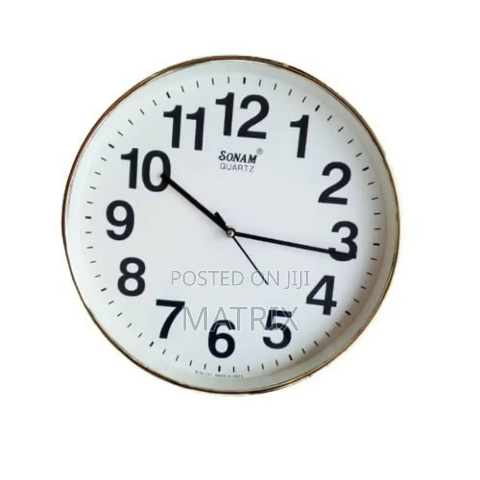 Unique Wall Clock - White