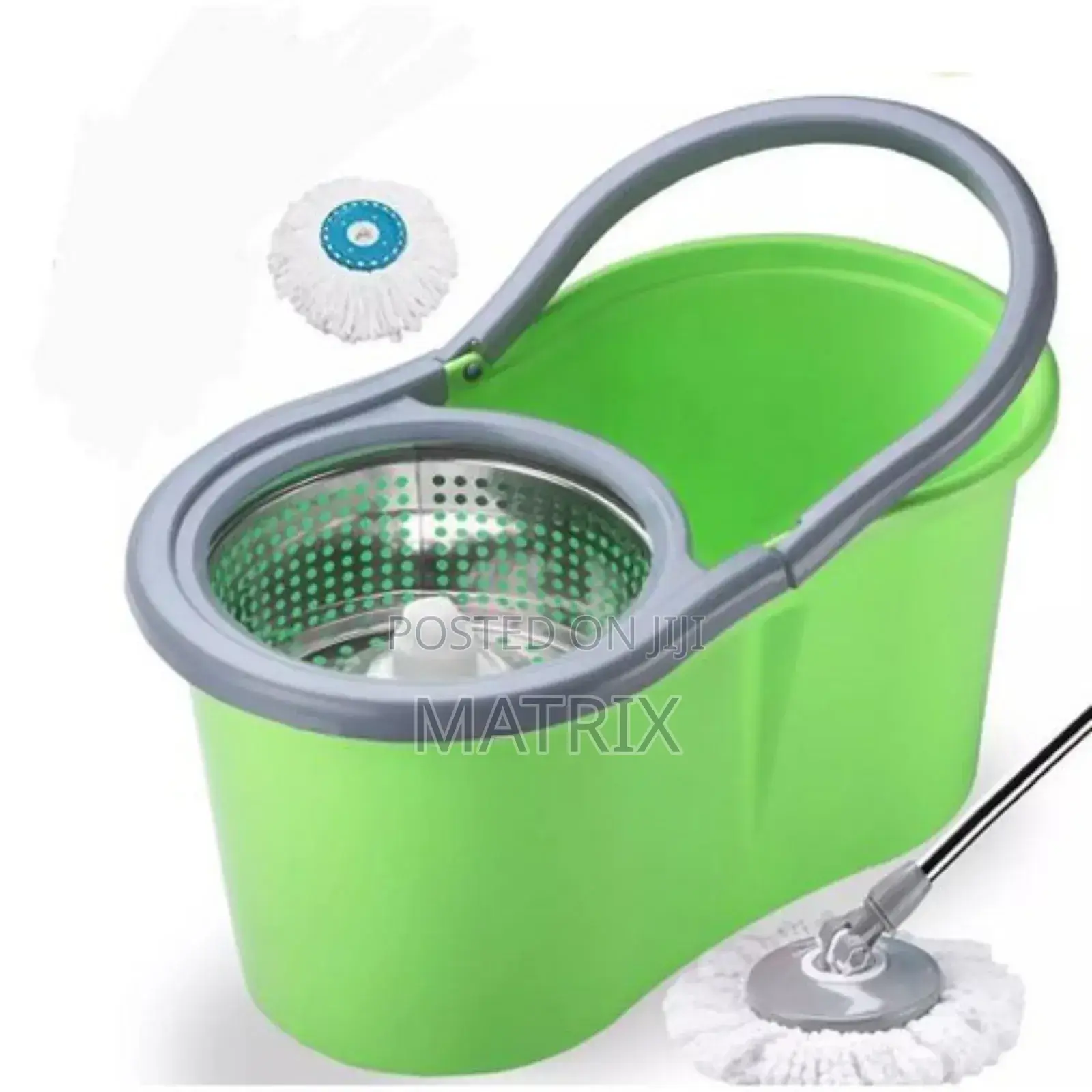 Spin Mopper Floor Cleaning Mop Rolling