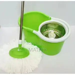 Spin Mopper Floor Cleaning Mop Rolling