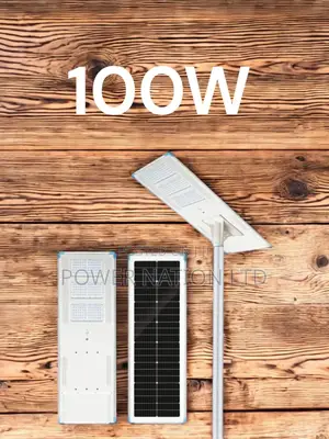100w Integrated Solar Street Light Boom Booster