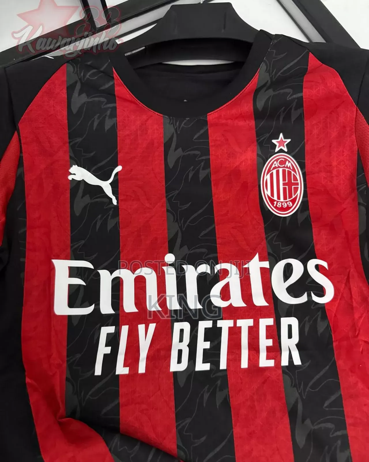 Tom Classic Ac Milan Home Jersey