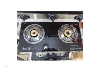 2 Burner Saachi Glass Gas Cooker