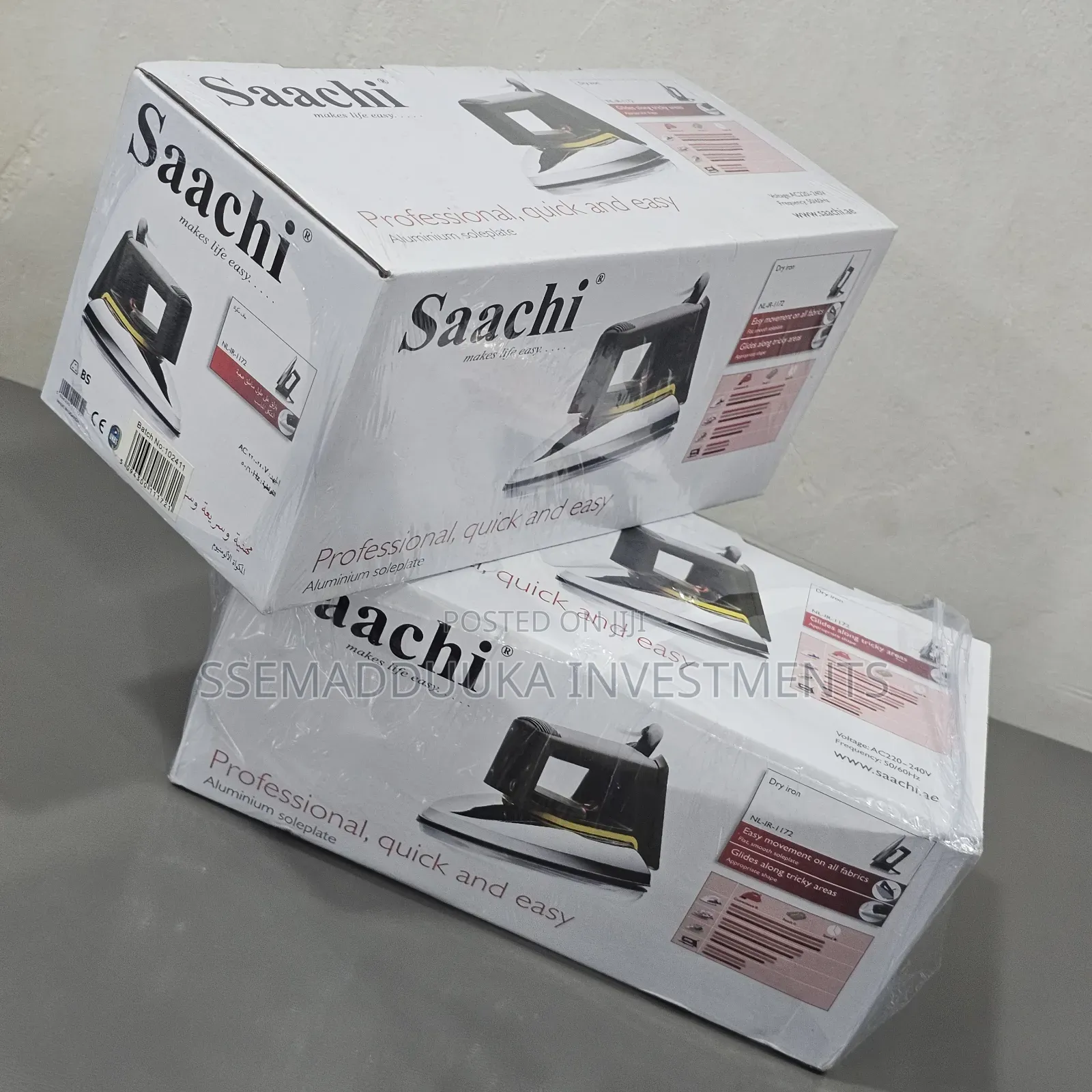 Saachi Dry Iron