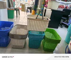 Shopping Supermarket Baskets Plastic Shopping Baskets