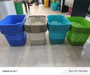 Shopping Supermarket Baskets Plastic Shopping Baskets