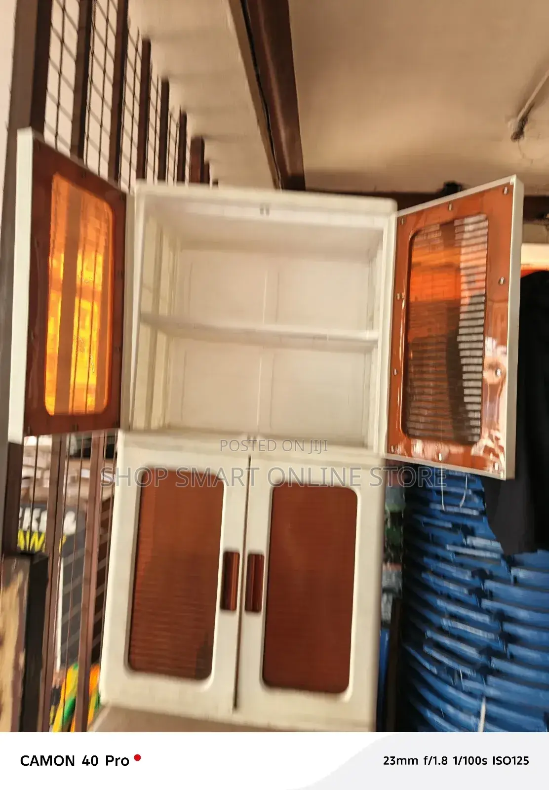 Plastic Storage Cabinet Trolley Organizer