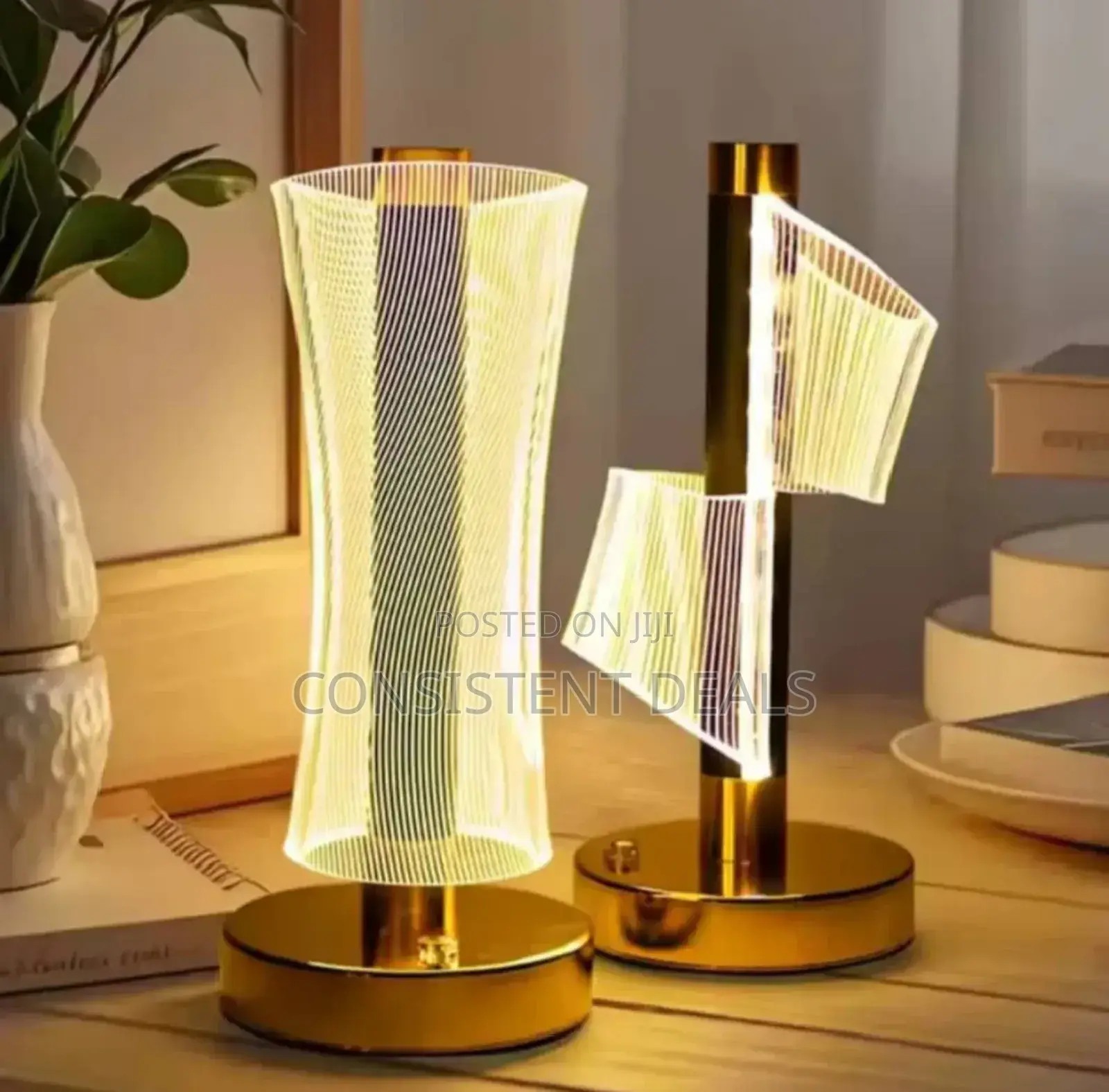 Portable Crystal Bedside Led Lamp