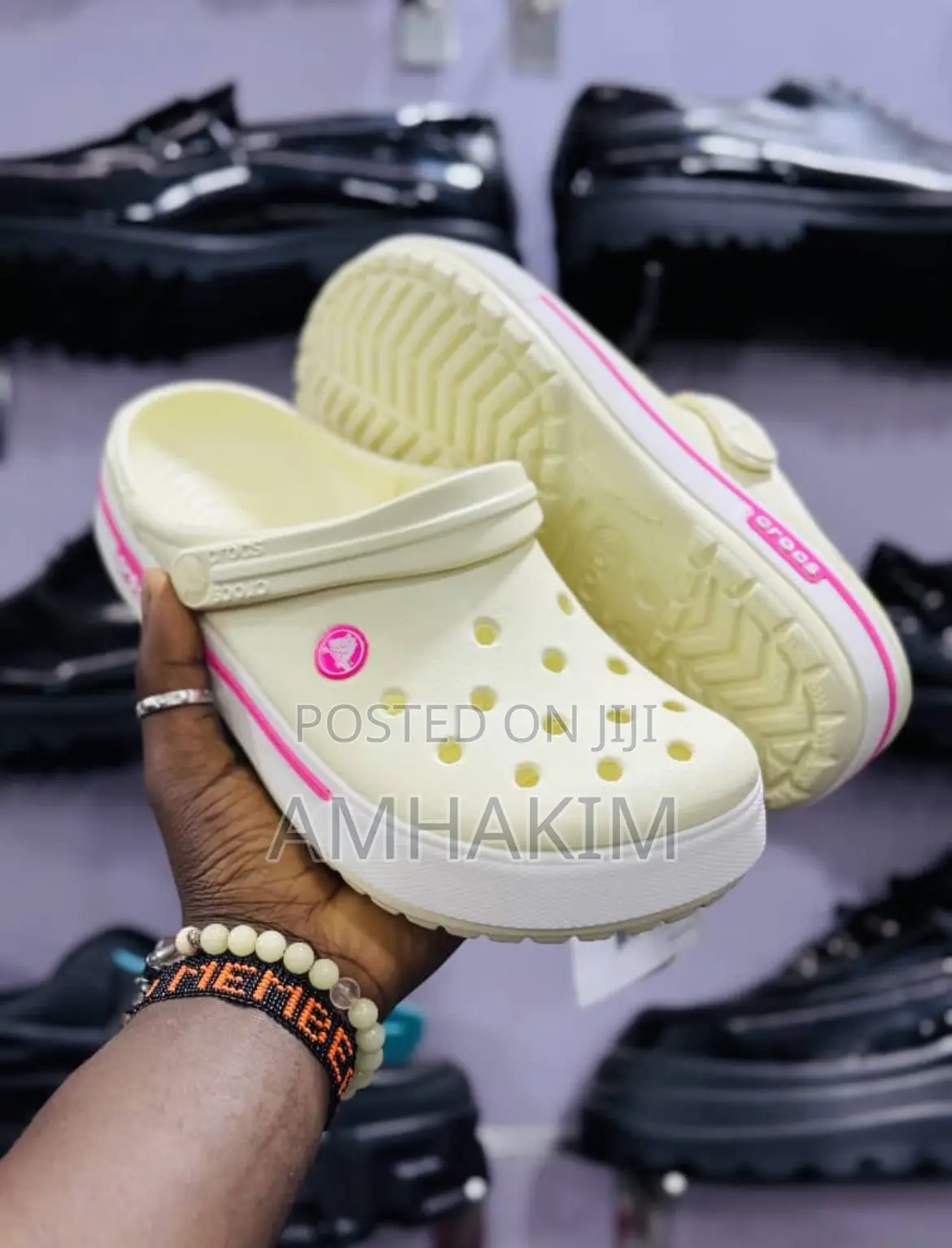 New Ladies Classic Charming Crocs in Stock
