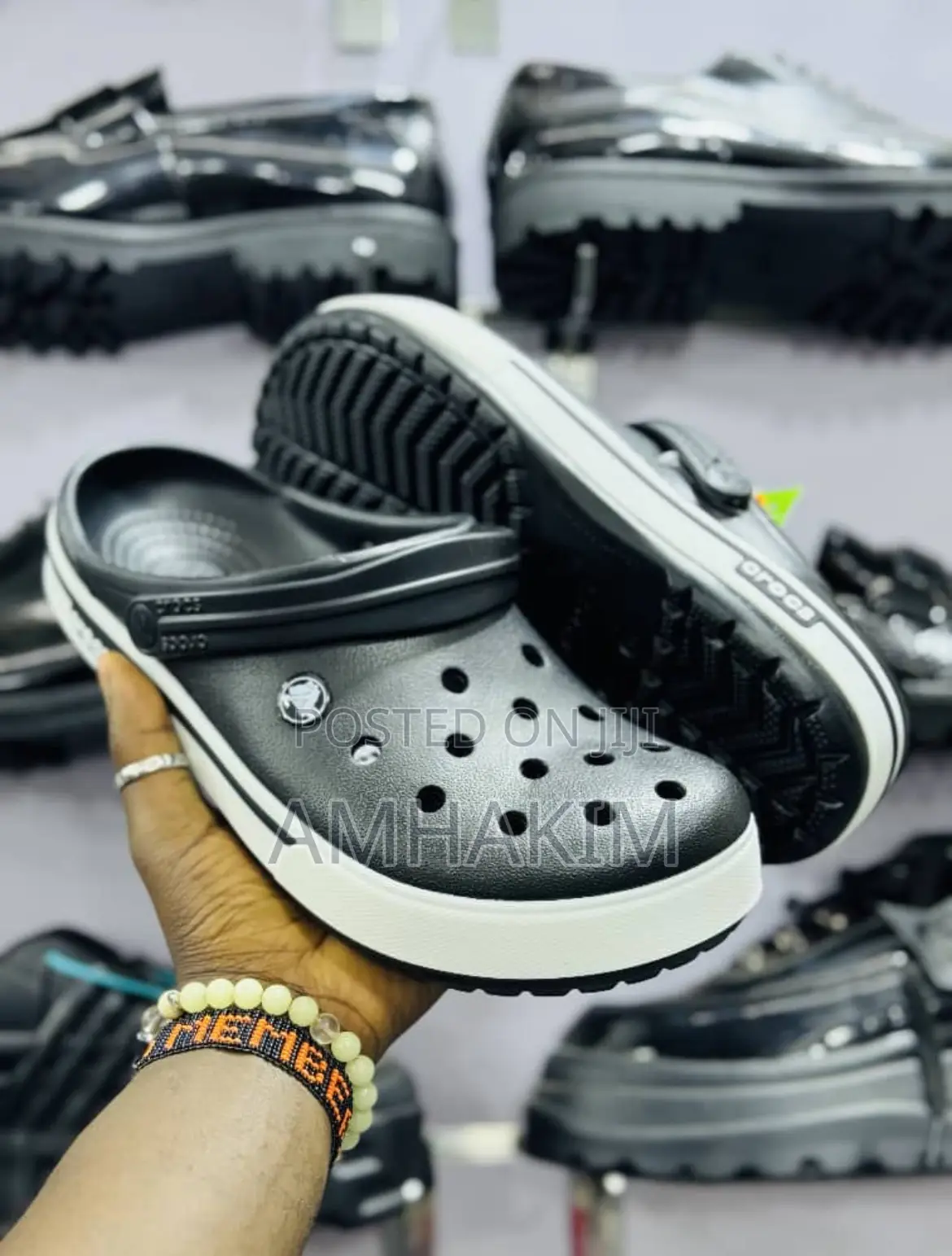 New Ladies Classic Charming Crocs in Stock