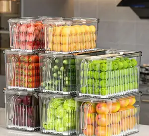 1pc Refrigerator Vegetable Storage Container