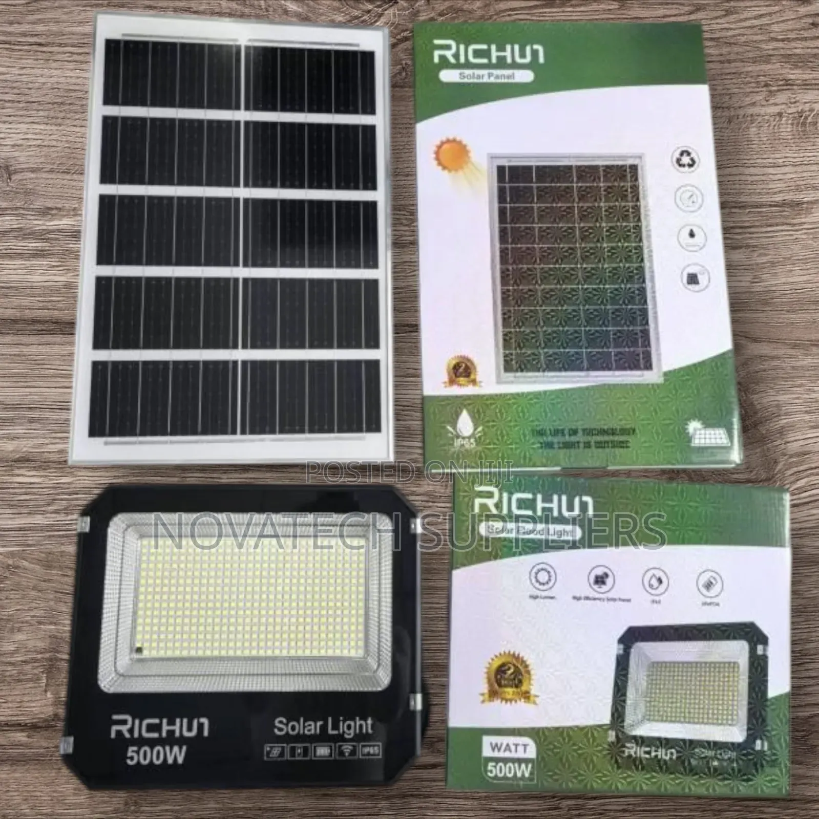 500w Richur Led Solar Flood Lights Wemk