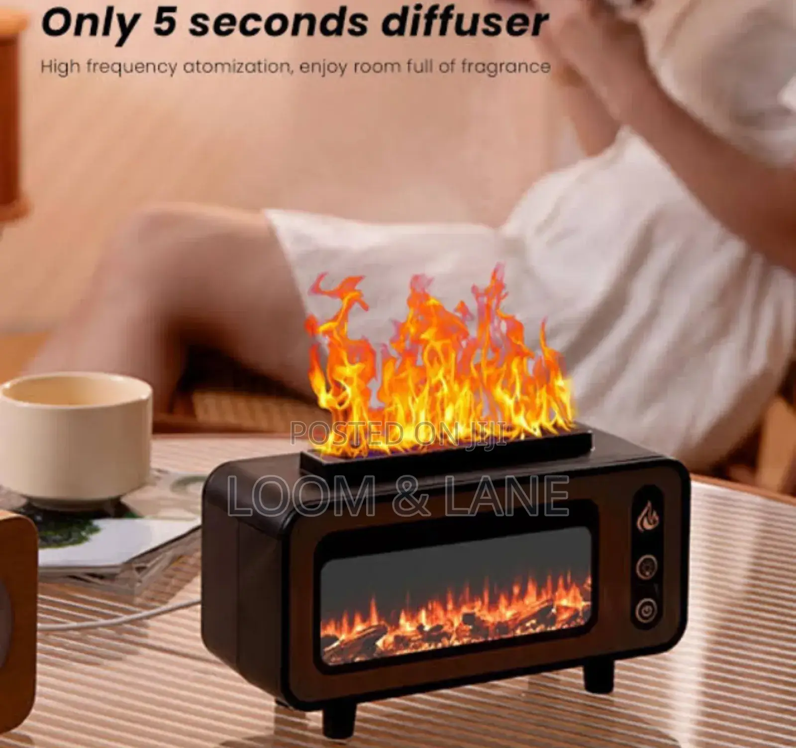 New Vintage Fireplace Diffuser/ Humidifier