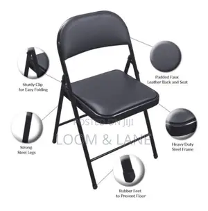 Metallic Executive Foldable Chair
