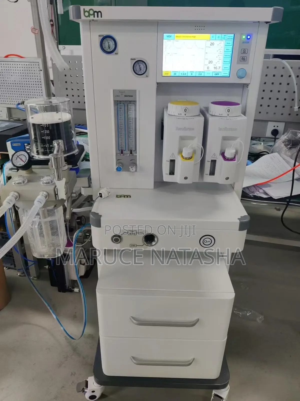 Advanced Two Vaporizer Anesthesia Machine