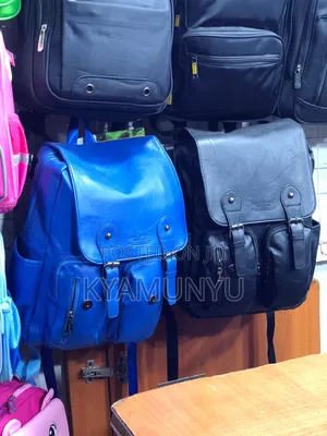 Leather Back Pack Bag