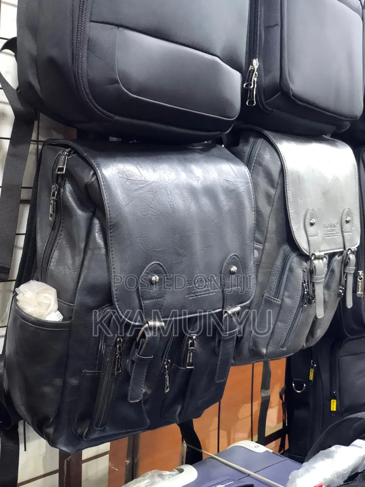 Leather Back Pack Bag