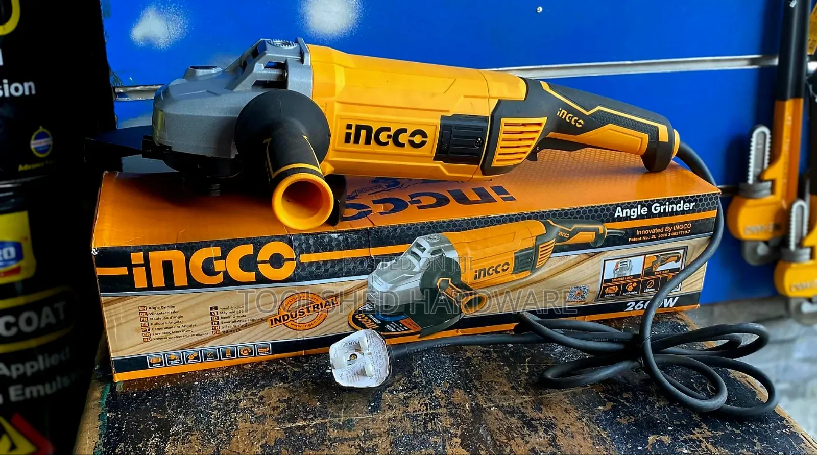 Ingco Angle Grinder 9" 2600w