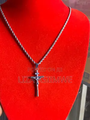 Crucifix Rope Necklace